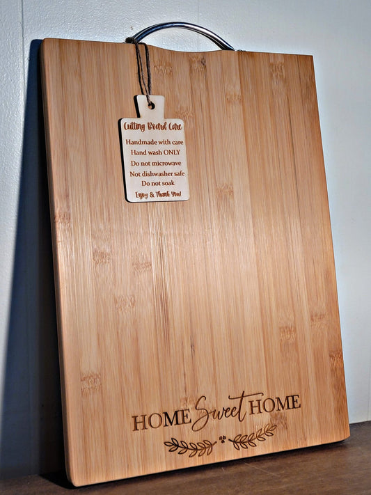 "Home Sweet Home" Cutting board