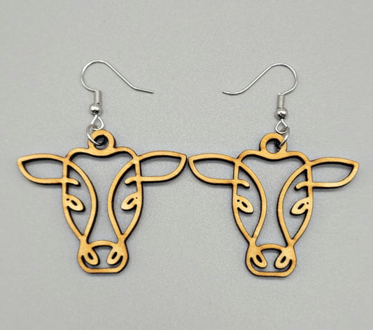Cow ear rings